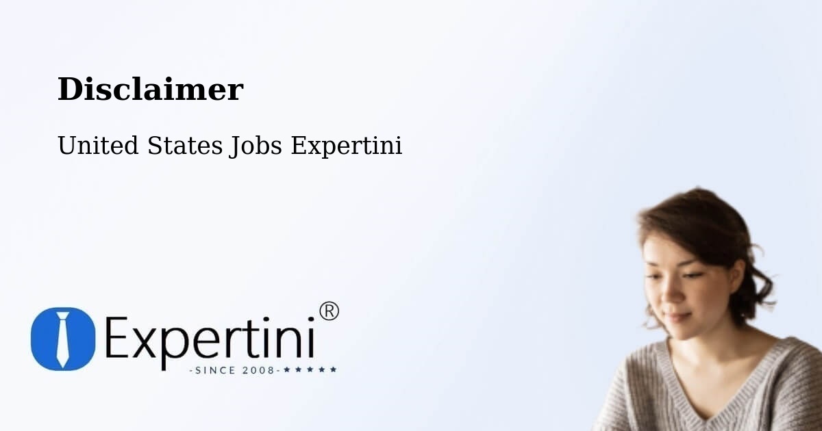 Disclaimer – Yreka - United States Jobs Expertini